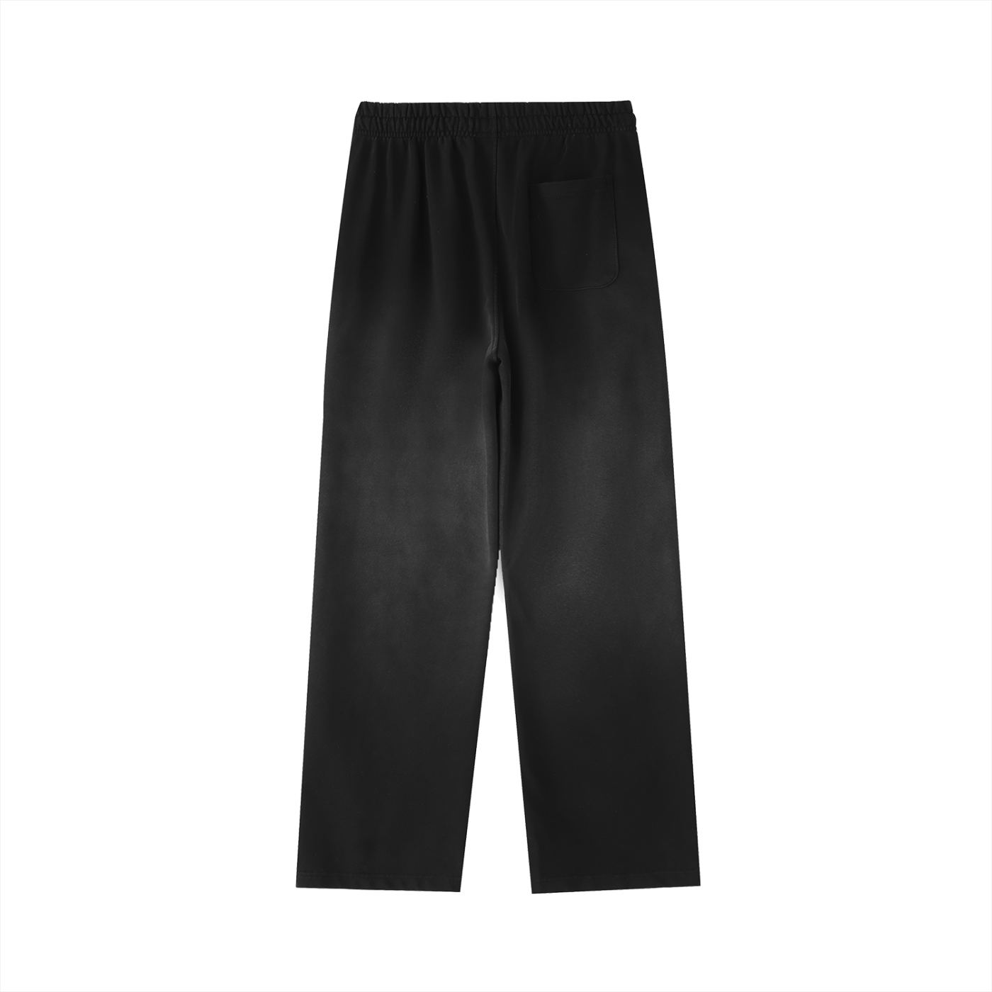 RIVV Washed Gradient Straight-Leg Sweatpants