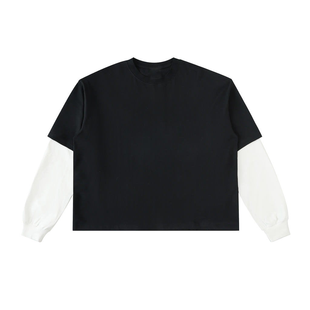 RIVV Layered Blank Cotton Tee