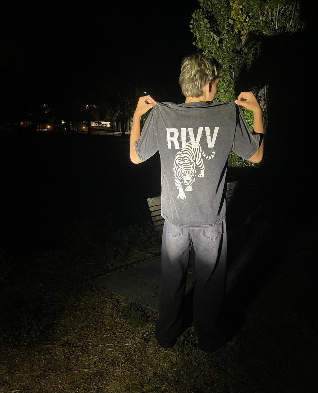 RIVV Acid Wash Oversize T-Shirt 250 GSM