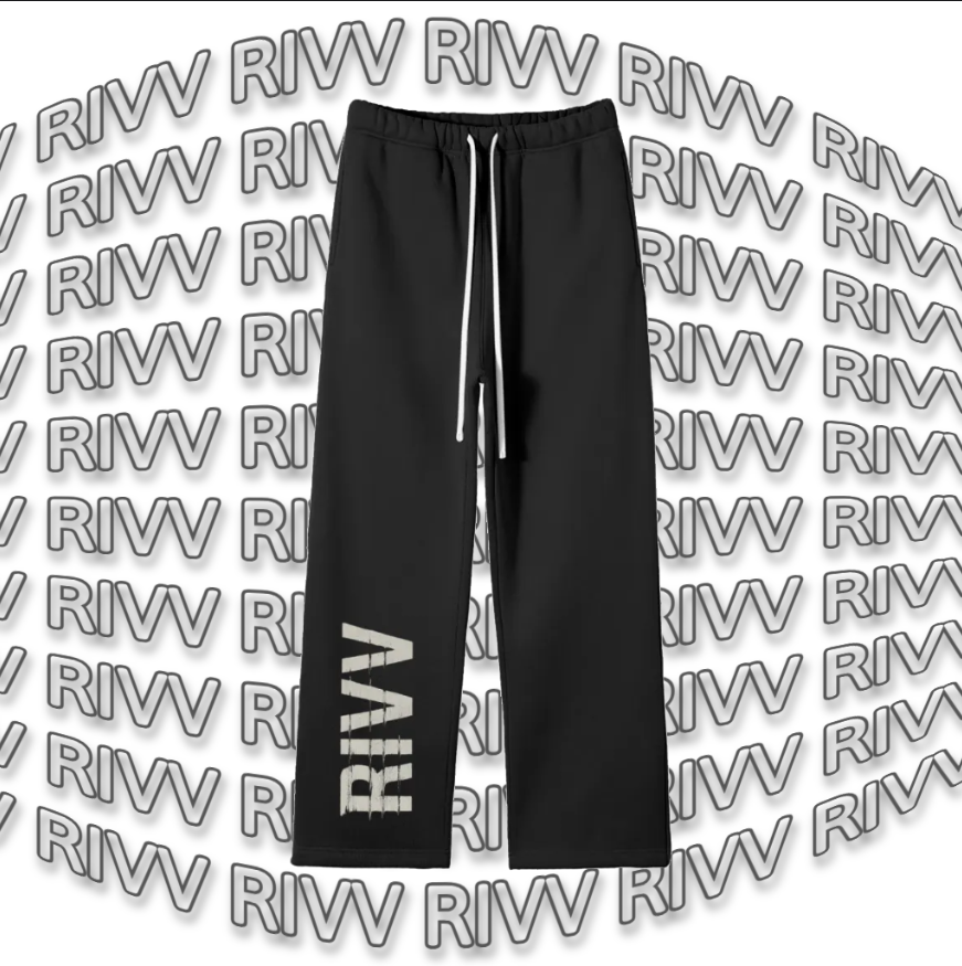 RIVV Midnight Baggy Sweat Pants